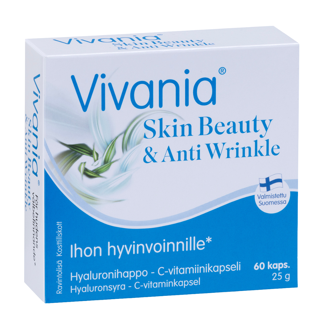 Vivania 肌肤美容抗皱 60粒|Vivania Skin Beauty & Anti Wrinkle 60 kaps.