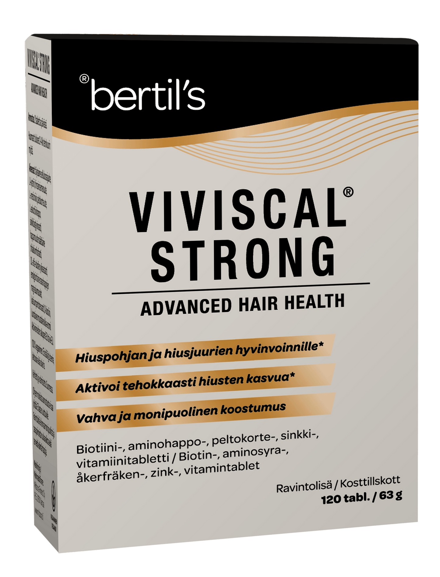 Viviscal Strong 120 tabl.|Bertil's Viviscal Strong 120 片。