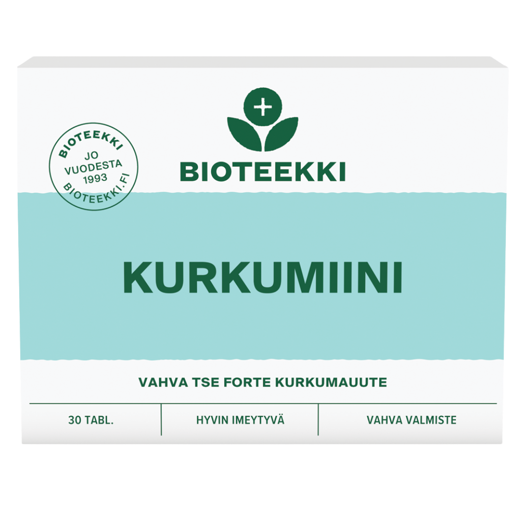 Bioteekin 姜黄素 - 强效TSE Forte - 姜黄提取物 30片