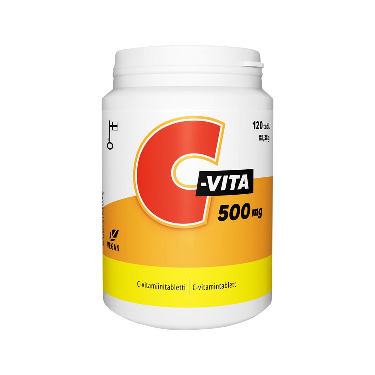 C-Vita 500 mg 120 tabl.|Vitabalans C-Vita 500 毫克 120 片。