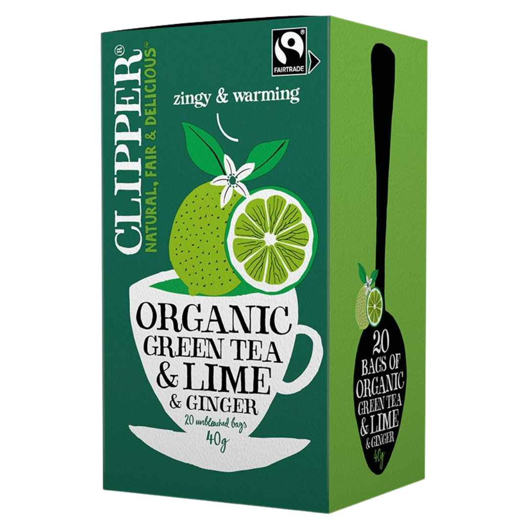 Clipper 有机青柠生姜绿茶 20袋