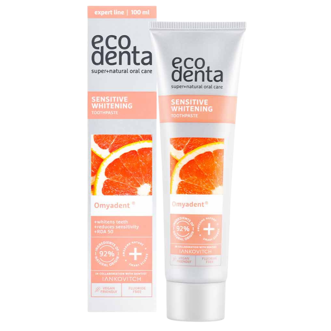 Ecodenta Sensitive Whitening Omyadent - 敏感牙齿美白牙膏 100 ml