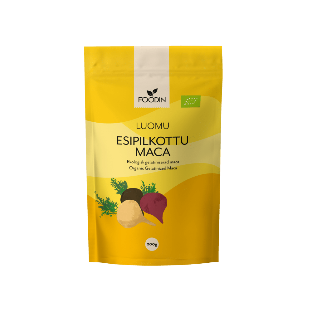 Foodin Esipilkottu Maca Luomu 200 g|Foodin 有机玛卡粉(预切) 200 g