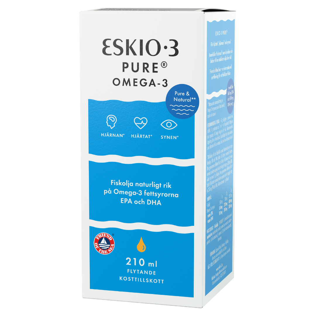 Eskio-3 纯Omega-3鱼油 210 ml|Eskio-3 Pure Omega-3 Kalaöljy 210 ml