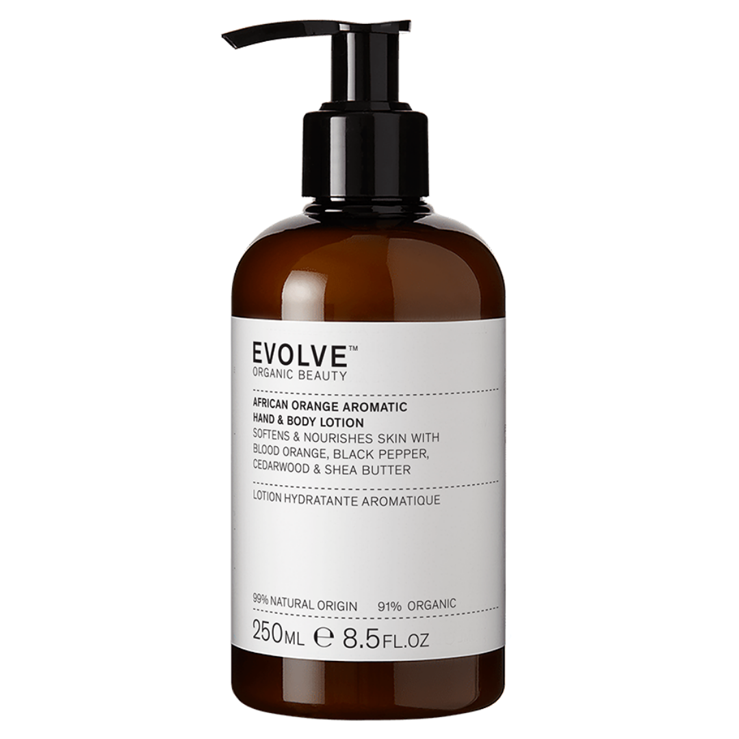 Evolve有机美容非洲橙芳香身体乳 250 ml