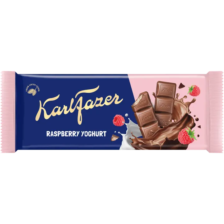 Fazer 覆盆子酸奶巧克力块 100 克