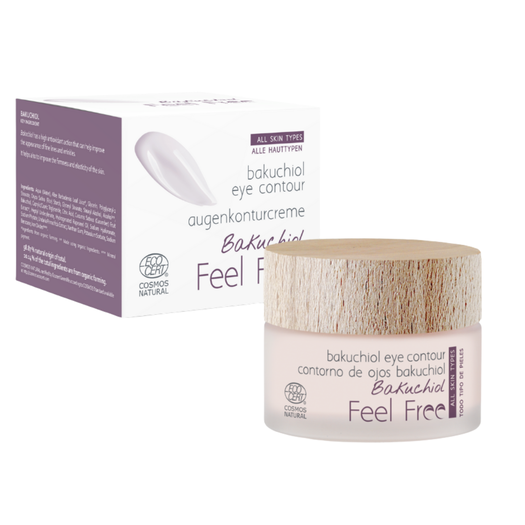 Feel Free Plant Genius Bakuchiol Eye Cream - Silmänympärysvoide 30 ml|Feel Free 植物天才补骨脂酚眼霜 - 眼霜 30 ml