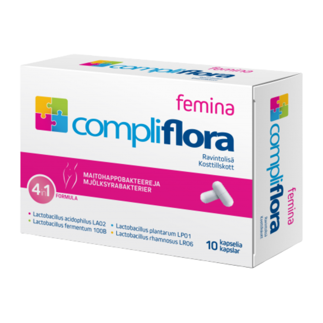 Compliflora Femina - 4种乳酸菌菌株 10粒