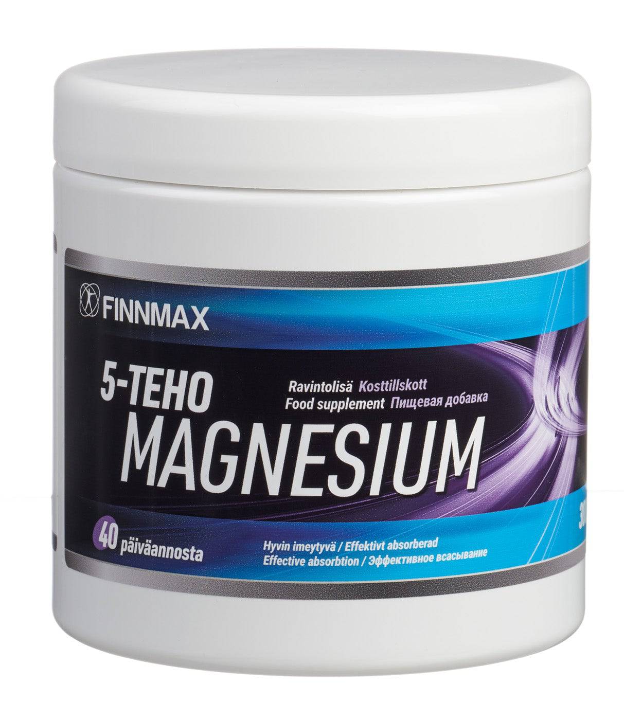Finnmax 5效镁Plus 300 g|Finnmax 5-TehoMagnesium Plus 300 g
