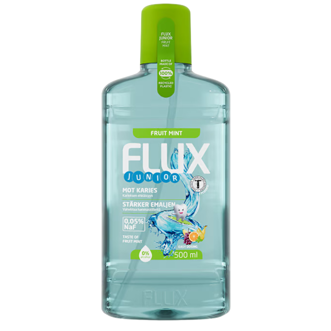 Flux Junior水果薄荷 - 儿童漱口水 500 ml