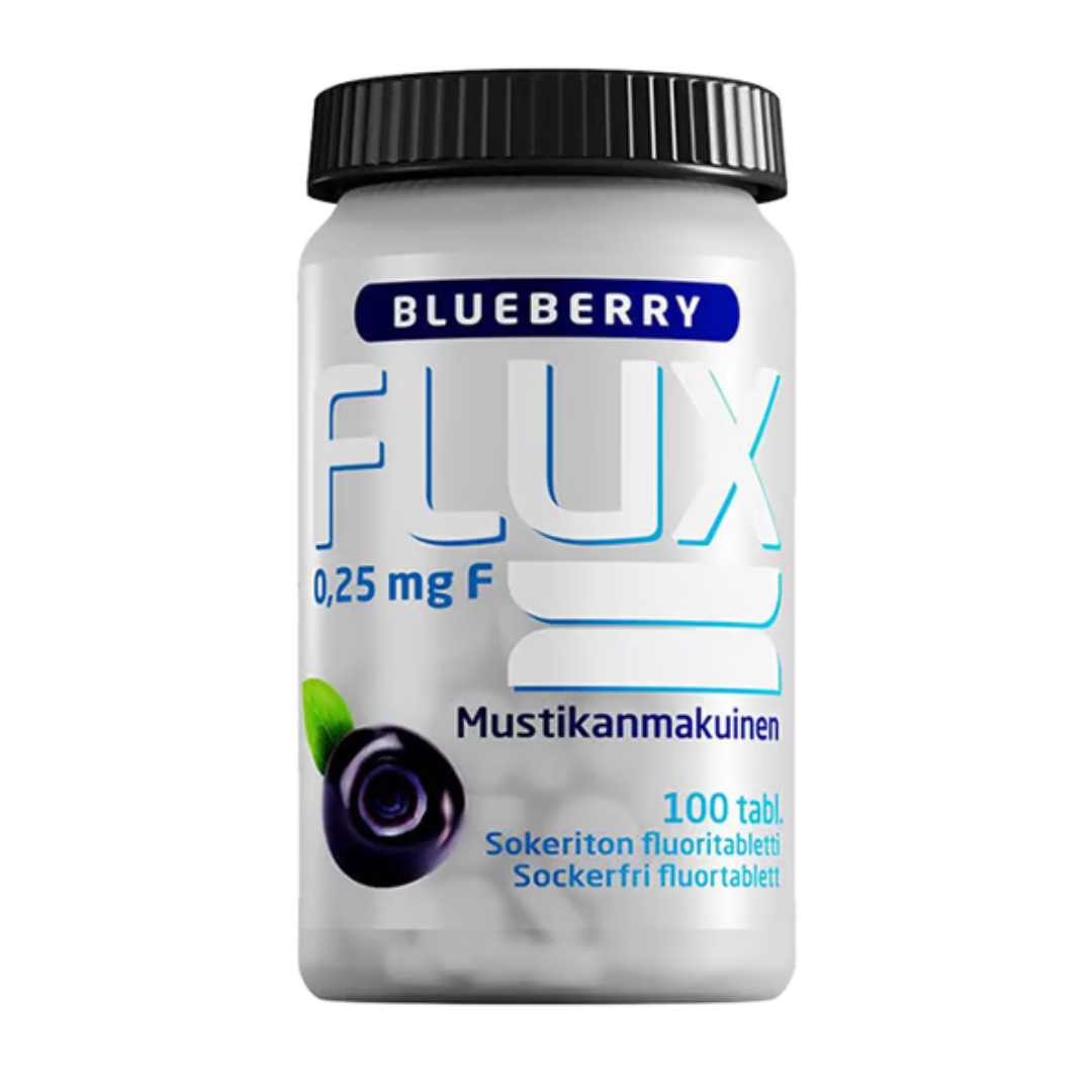 Flux含氟片 蓝莓 100片 - 有效期至08/2026