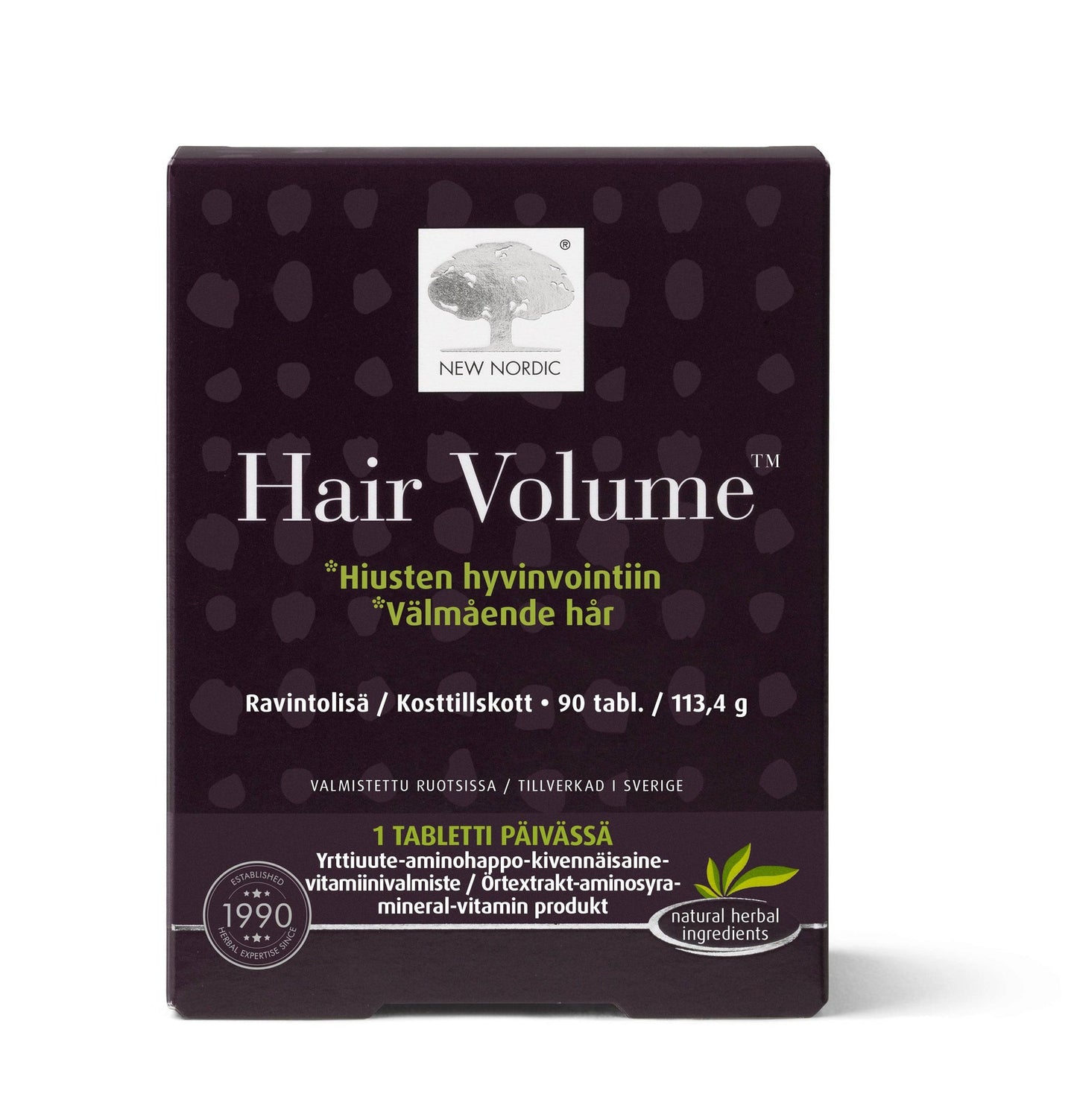 Hair Volume 90 tabl.|New Nordic 发量90粒