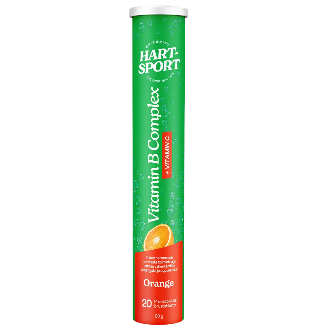 Hart-Sport B族复合维生素 - 橙味 20片泡腾片