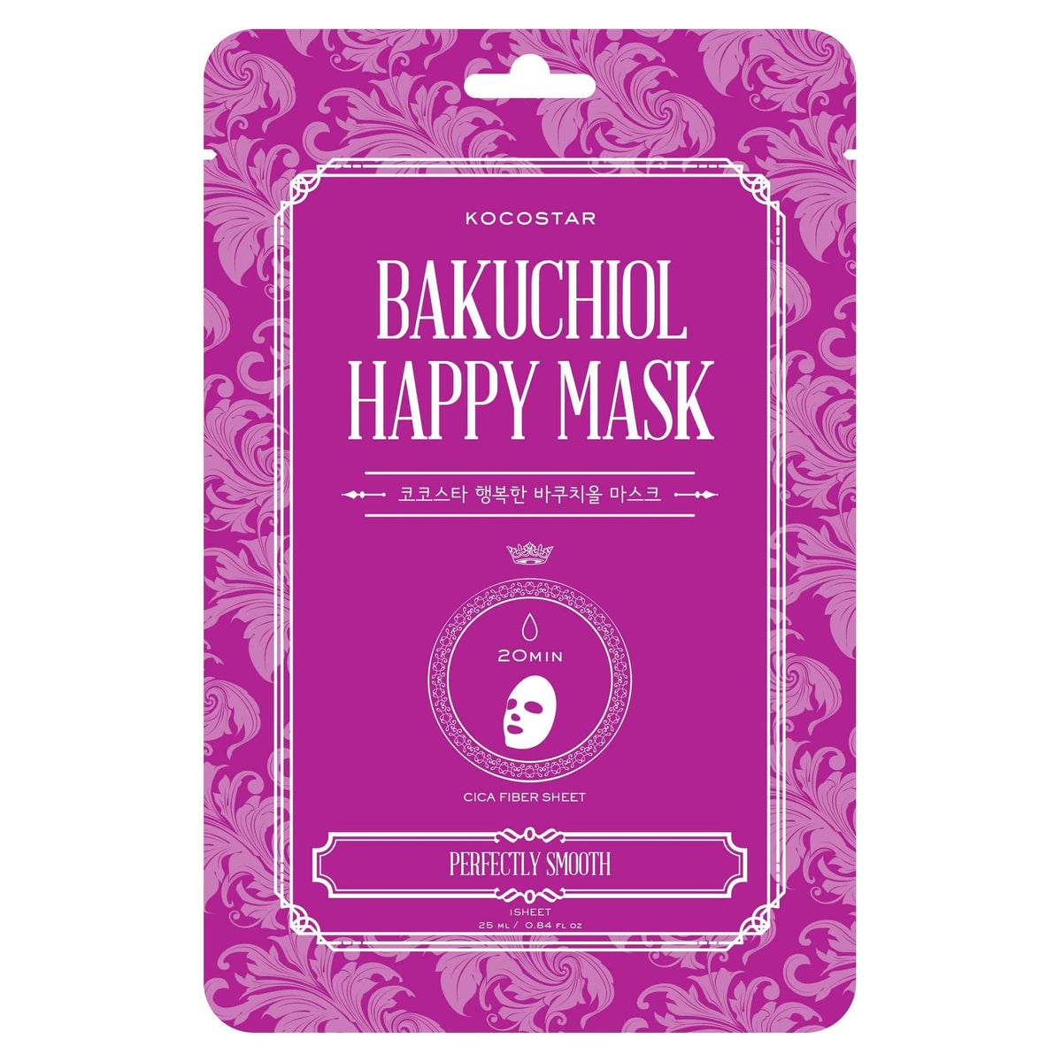 KOCOSTAR Bakuchiol Happy Mask - 补骨脂酚面膜 1 kpl
