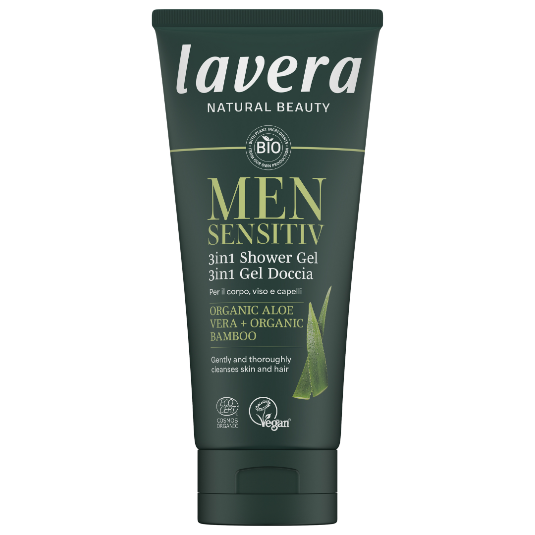 Lavera 男士敏感肌三合一沐浴露(身体和头发) 200 ml