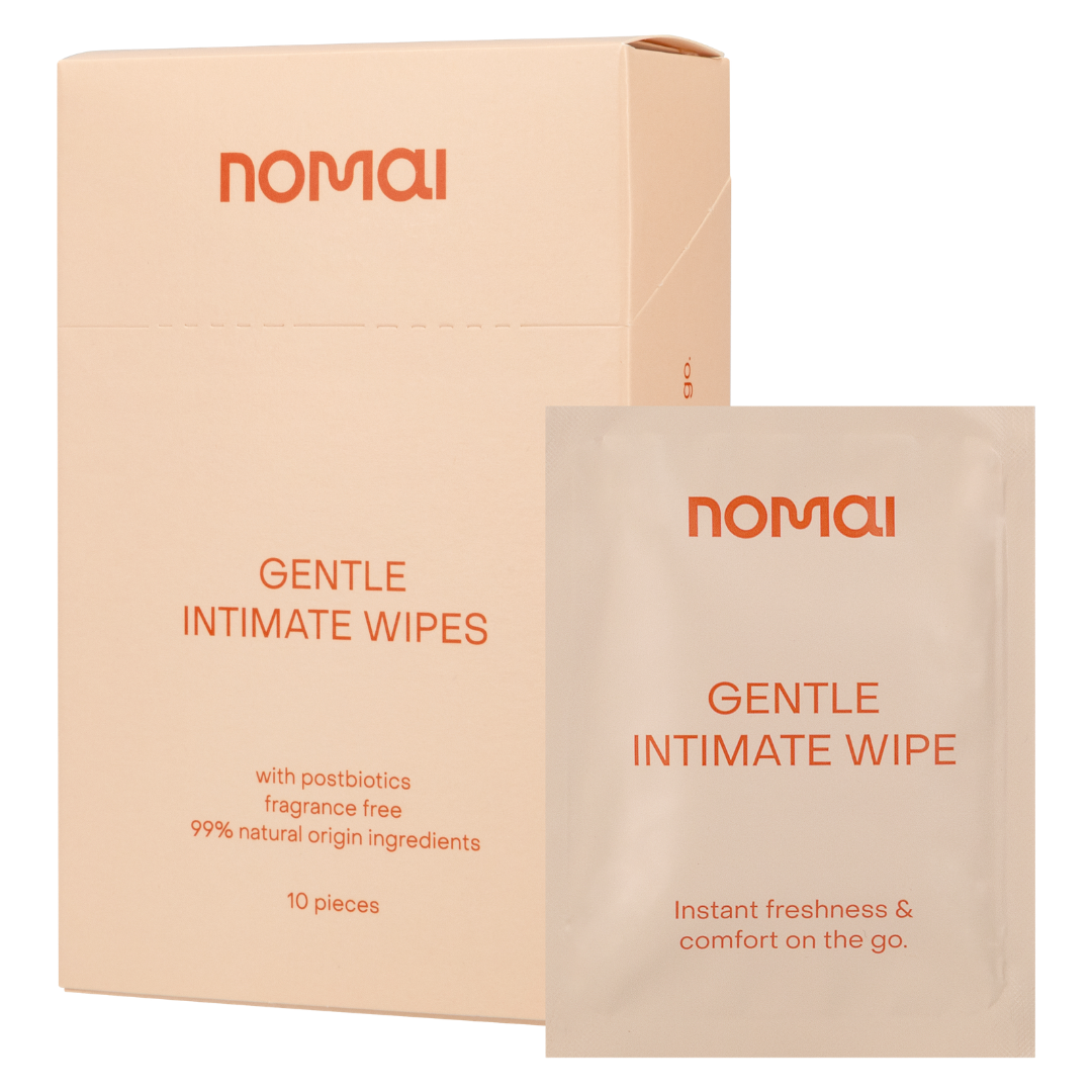 Nomai 温和私密湿巾 10 kpl|Nomai Gentle Intimate Wipes - Intiimipyyhkeet 10 kpl