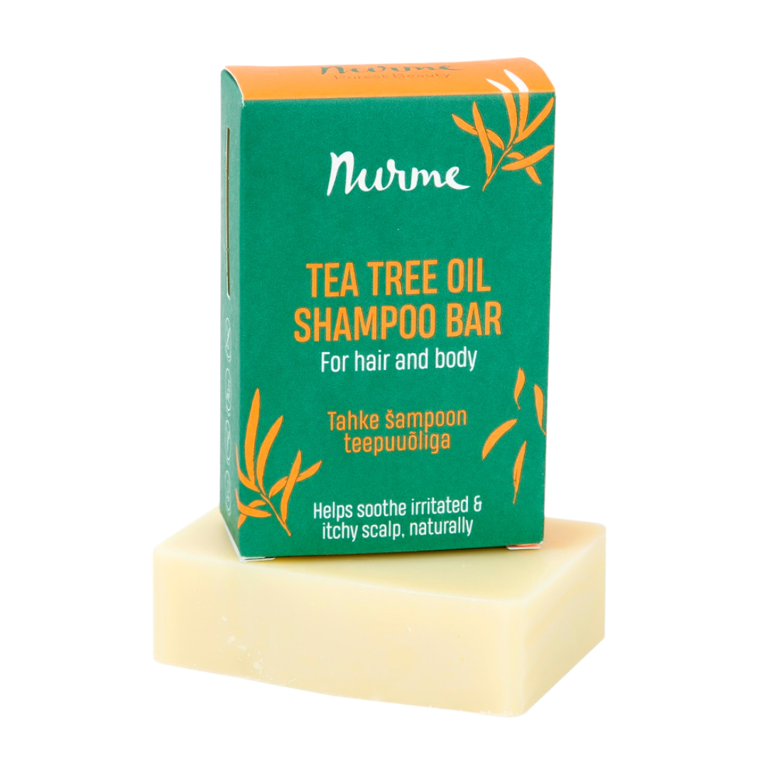 茶树油洗发皂 100 g|Nurme Tea Tree Oil Shampoo Bar - Teepuu Palashampoo 100 g
