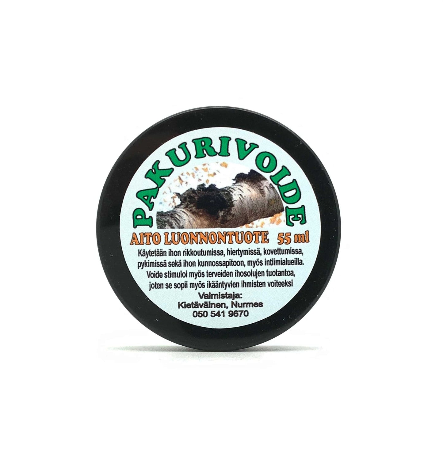 桦树茸霜 纯天然产品 55 ml|Pakurivoide Aito Luonnontuote 55 ml