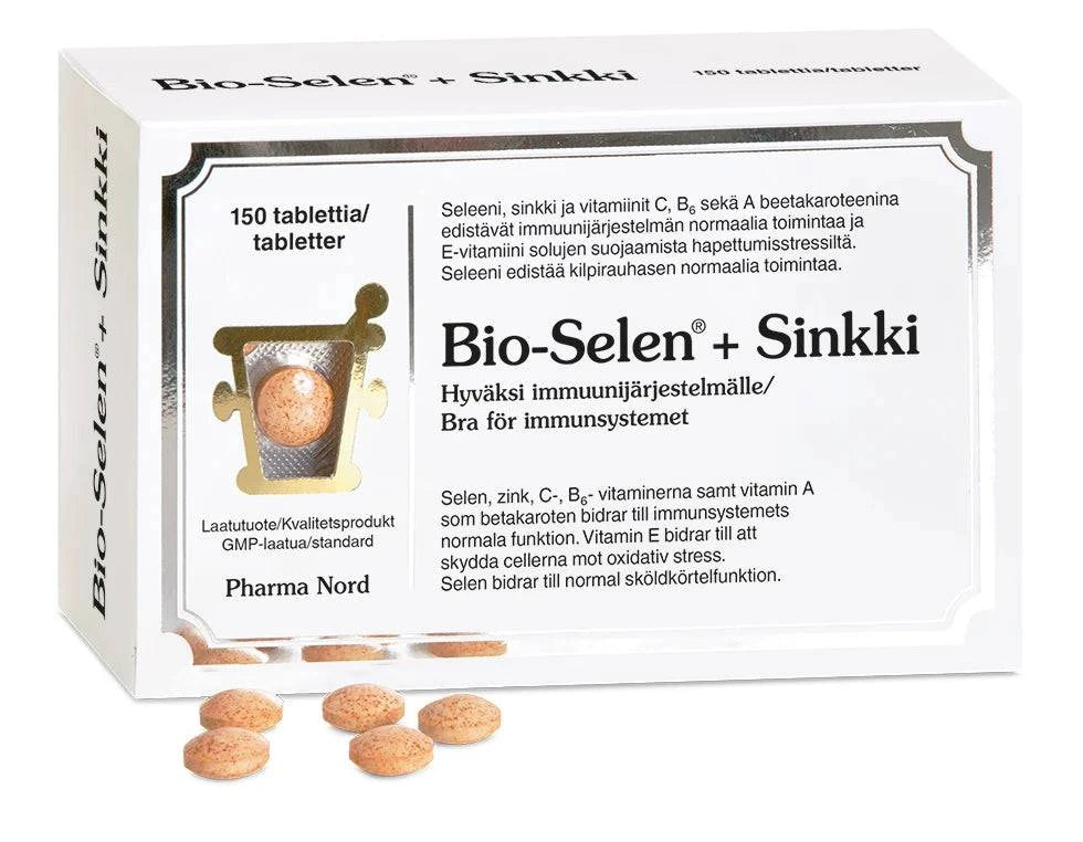 Pharma Nord Bio-硒50微克+锌15毫克 150片