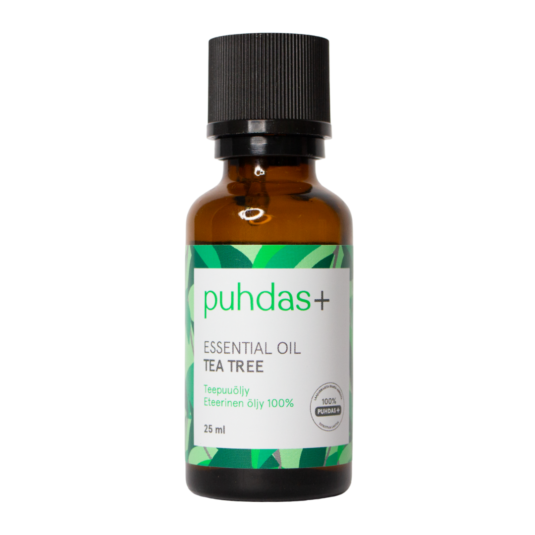 Puhdas+ Essential Oil Tea Tree - Teepuuöljy 25 ml - erä|Puhdas+ 茶树精油 25毫升