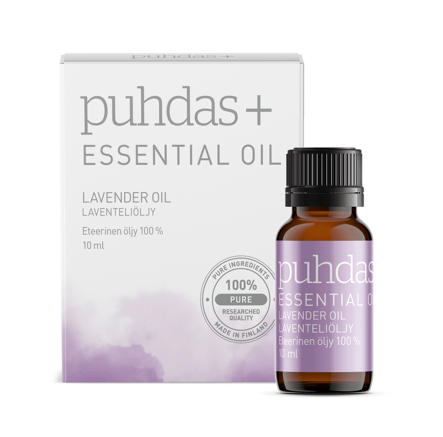 Puhdas+ Essential Oil - Laventeliöljy 10 ml - erä|Puhdas+ 薰衣草精油 10毫升 - 批次