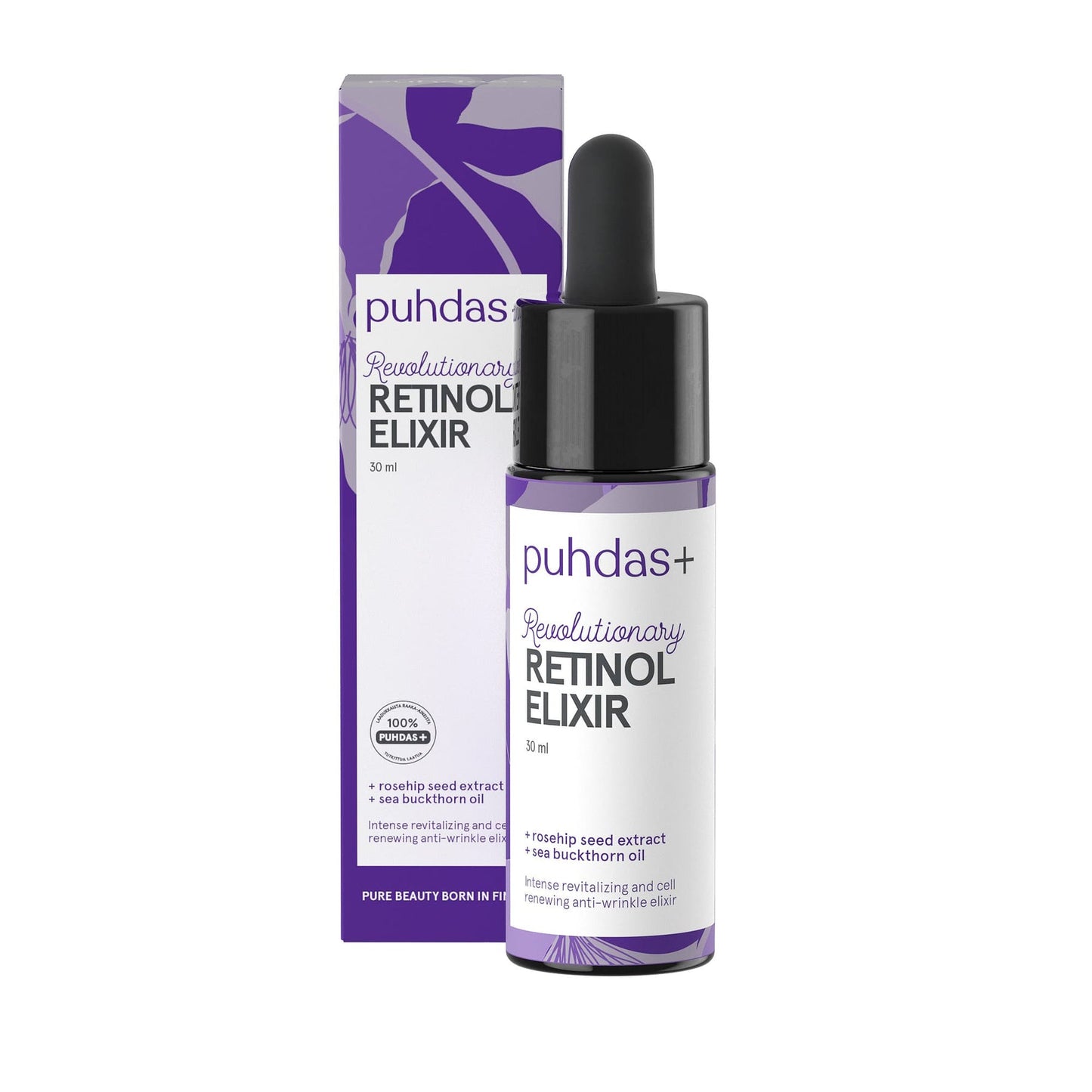 Puhdas+ 革命性视黄醇精华液 30 ml|Puhdas+ Revolutionary Retinol Elixir - Retinoli 30 ml