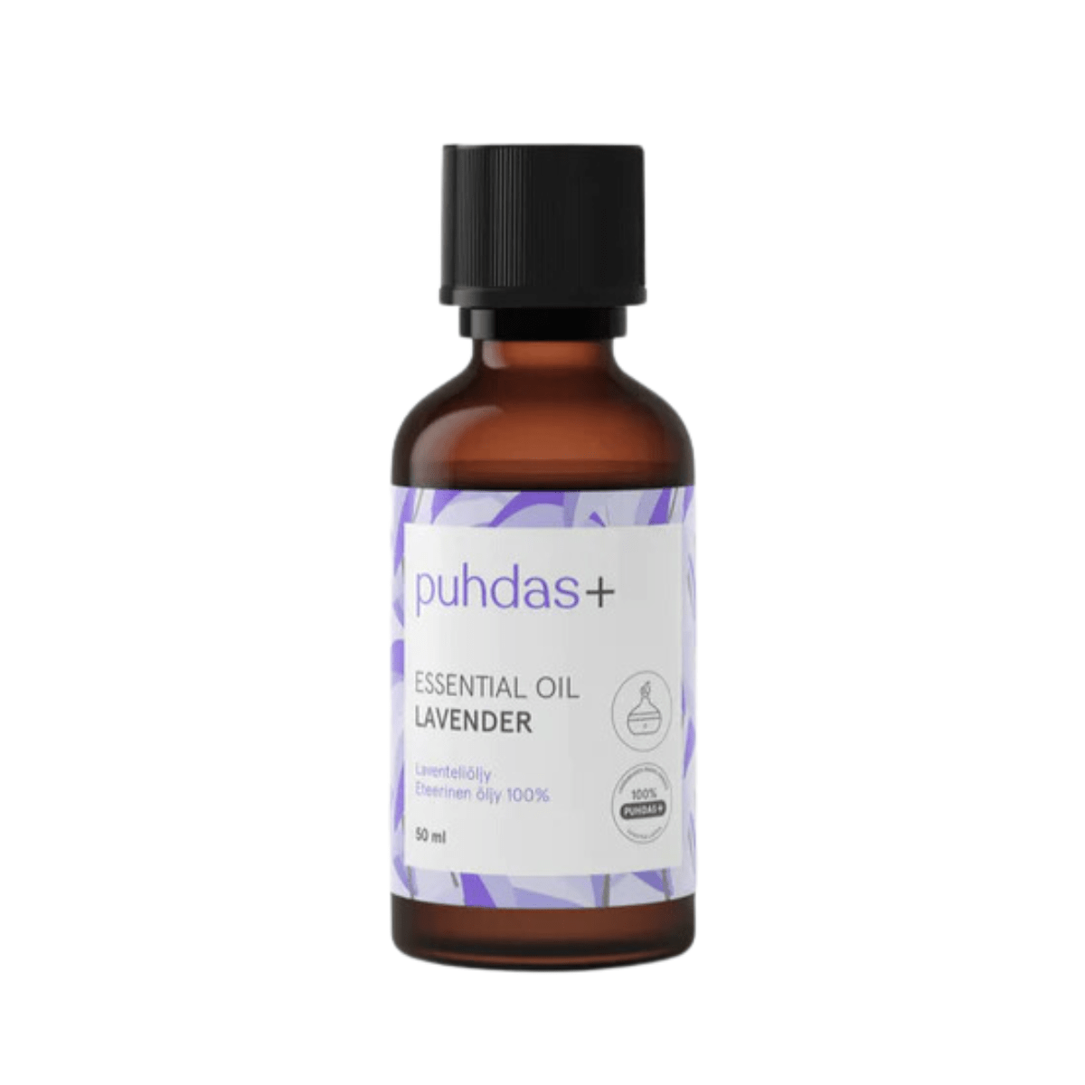 Puhdas+ Essential Oil - Laventeliöljy JÄTTIKOKO 50 ml|Puhdas+ 薰衣草精油 超大装 50 ml