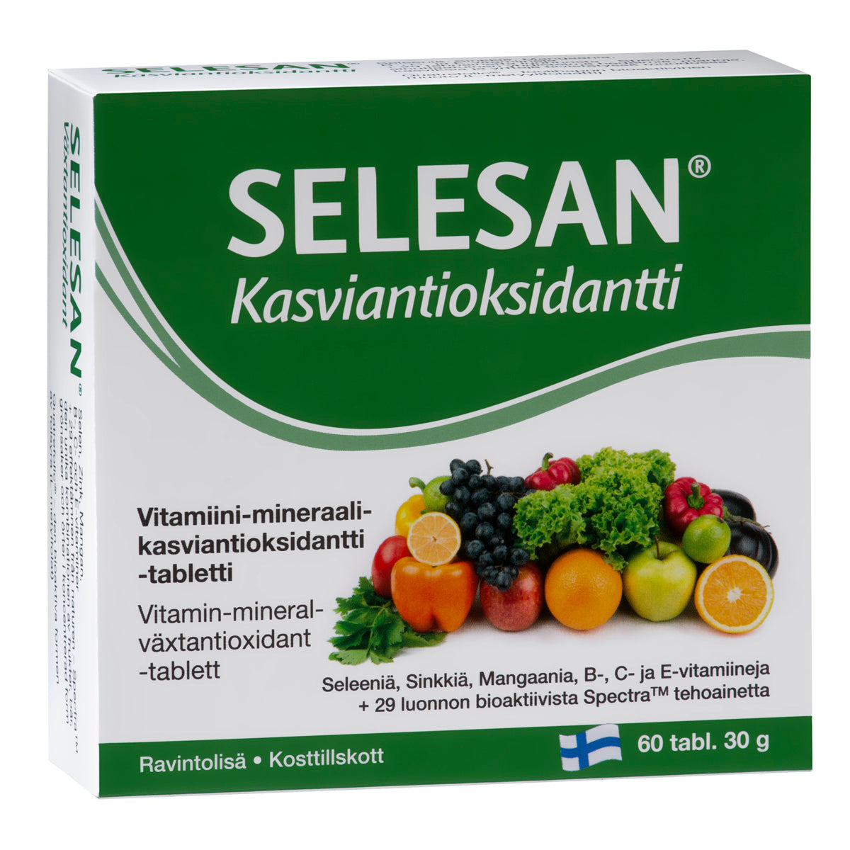 Selesan 植物抗氧化剂 60片|Selesan Kasviantioksidantti 60 tabl.