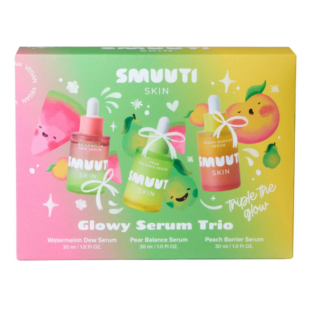Smuuti Skin Glowy Serum Trio - 礼盒装