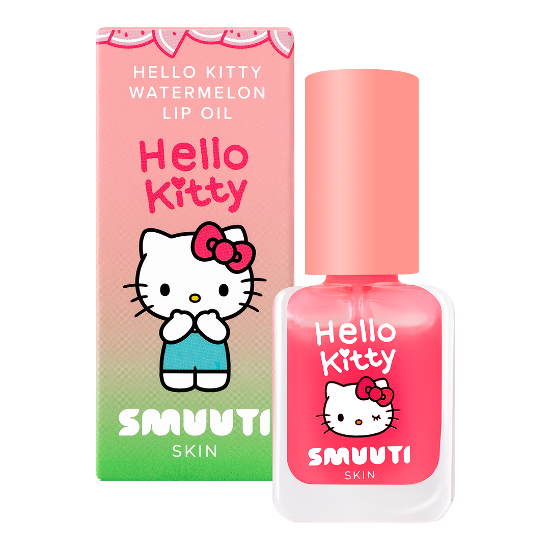 Smuuti Skin Hello Kitty 西瓜润唇油 7毫升 - 停产|Smuuti Skin Hello Kitty Watermelon Lip Oil - Huuliöljy 7 ml - poistuu