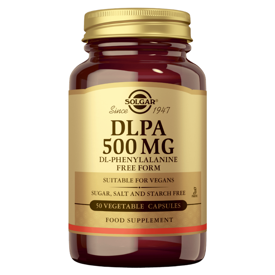Solgar DLPA 500毫克 50粒植物胶囊|Solgar DLPA 500 mg 50 vegetabl.