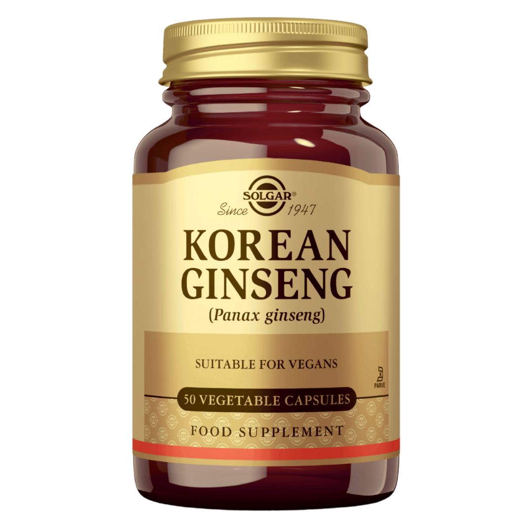 Solgar 高丽参 - 人参根提取物 50 kaps|Solgar Korean Ginseng - Ginsengjuuriuute 50 kaps
