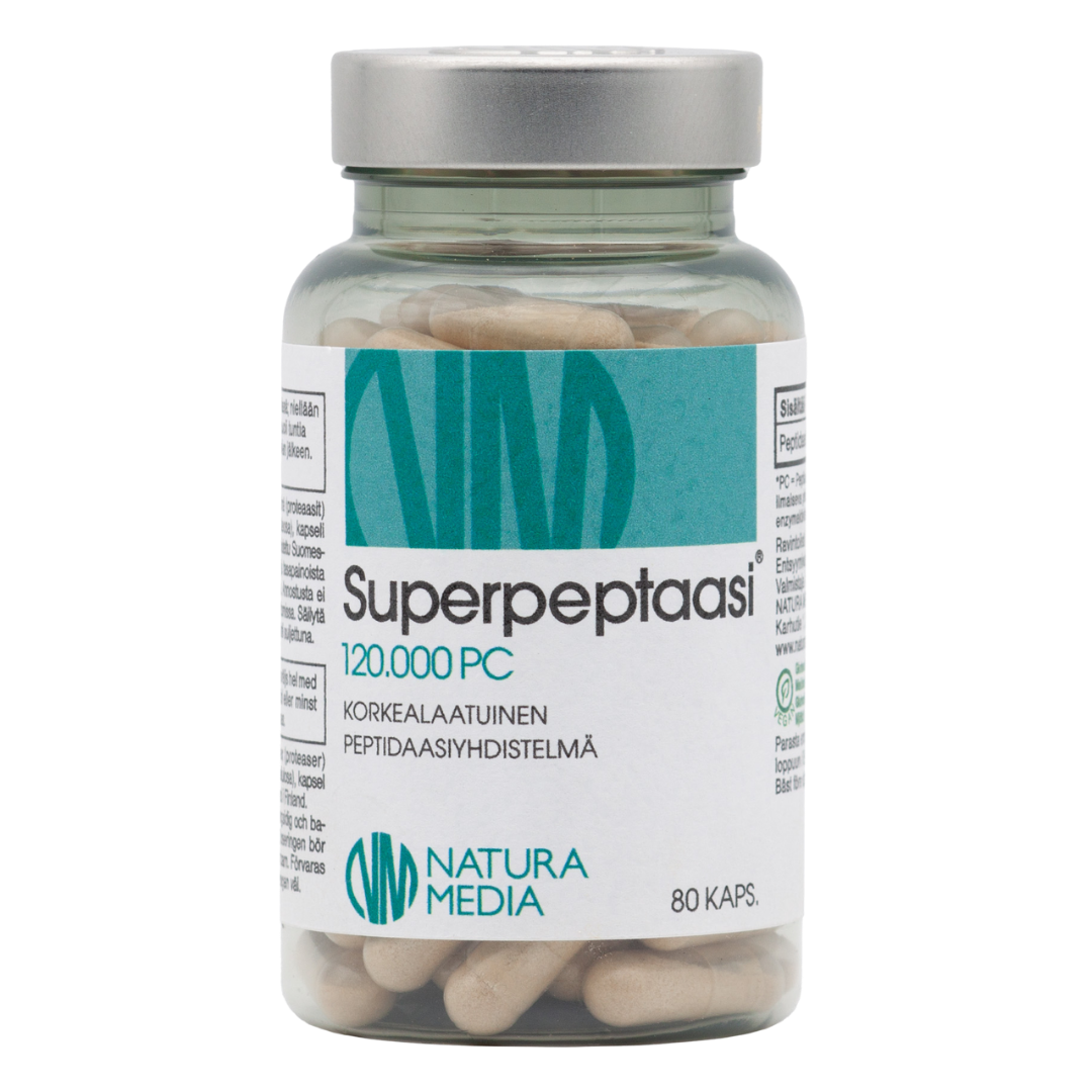 Natura Media Superpeptaasi 80粒胶囊