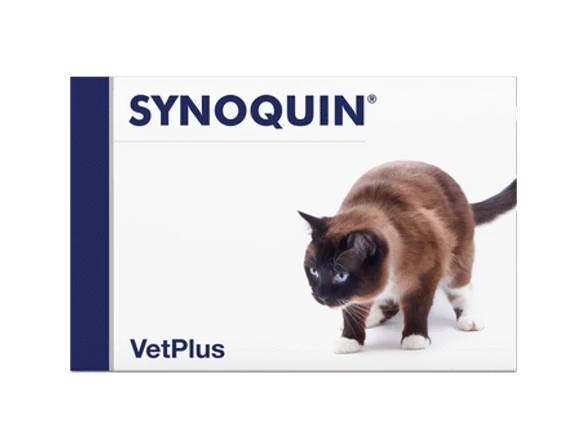Synoquin 猫用营养补充剂 30粒胶囊|Synoquin Cat - Täydennysrehu kissoille 30 kaps.