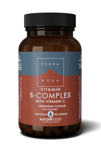 Terranova B-Complex+C 100 kaps.|Terranova B族维生素+C复合胶囊 100粒