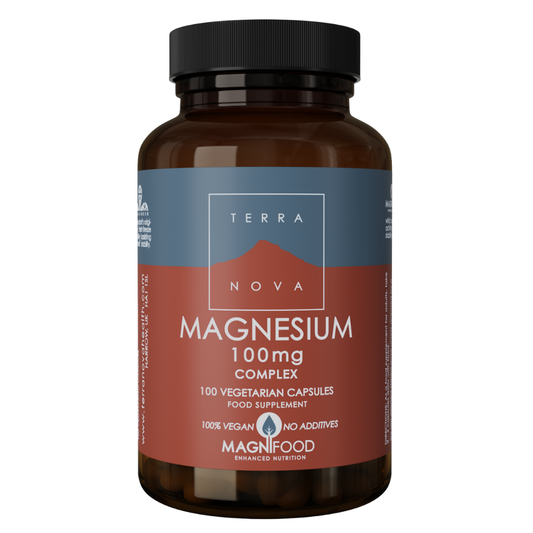 Terranova 镁复合物 100毫克 100粒|Terranova Magnesium Complex 100 mg 100 kaps.