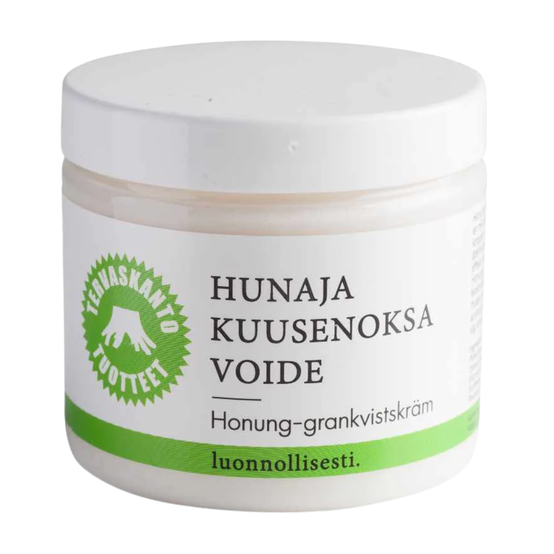 Tervaskanto 蜂蜜云杉枝软膏 200 ml|Tervaskanto Hunaja-kuusenoksavoide 200 ml