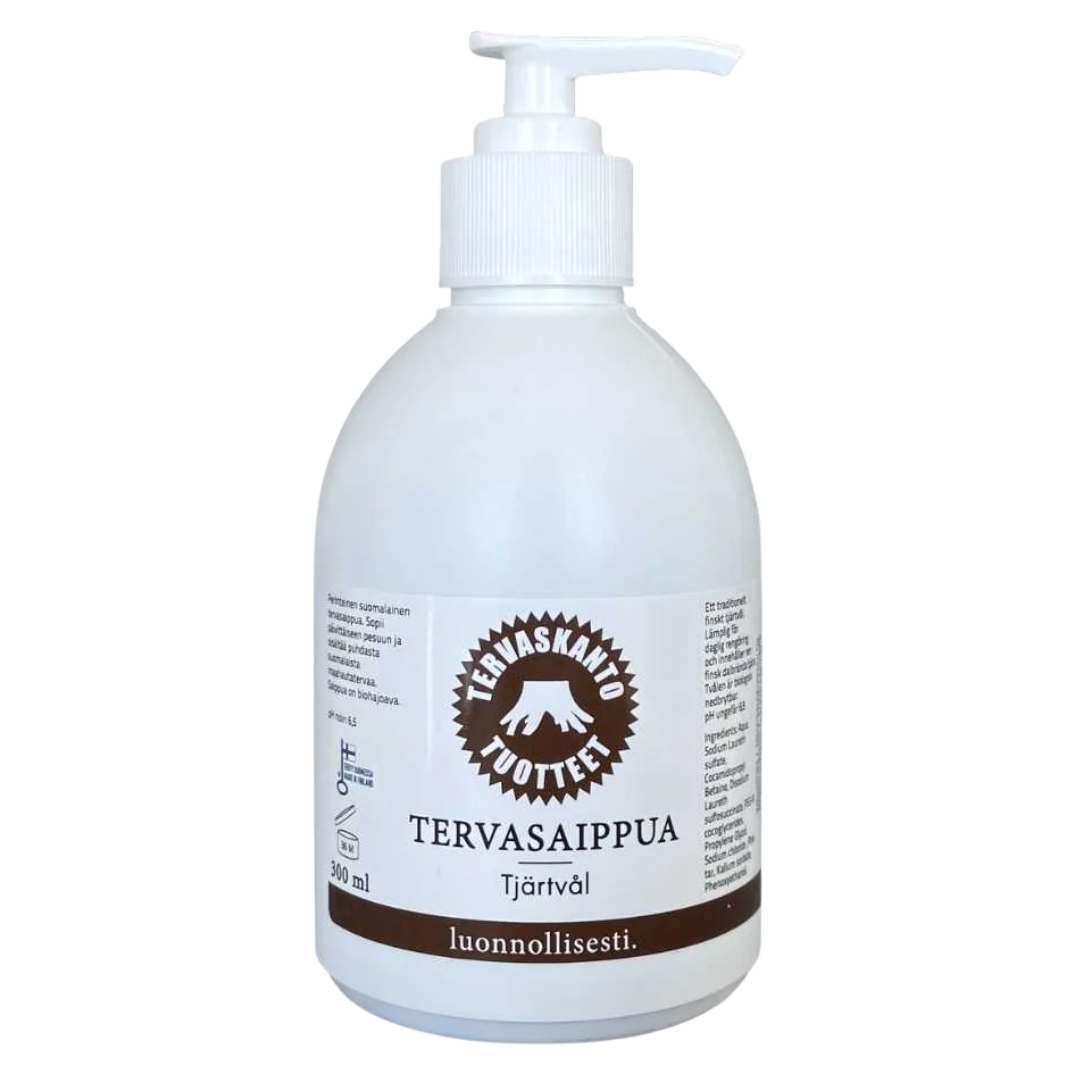 Tervaskanto 焦油皂 300 ml|Tervaskanto Tervasaippua 300 ml