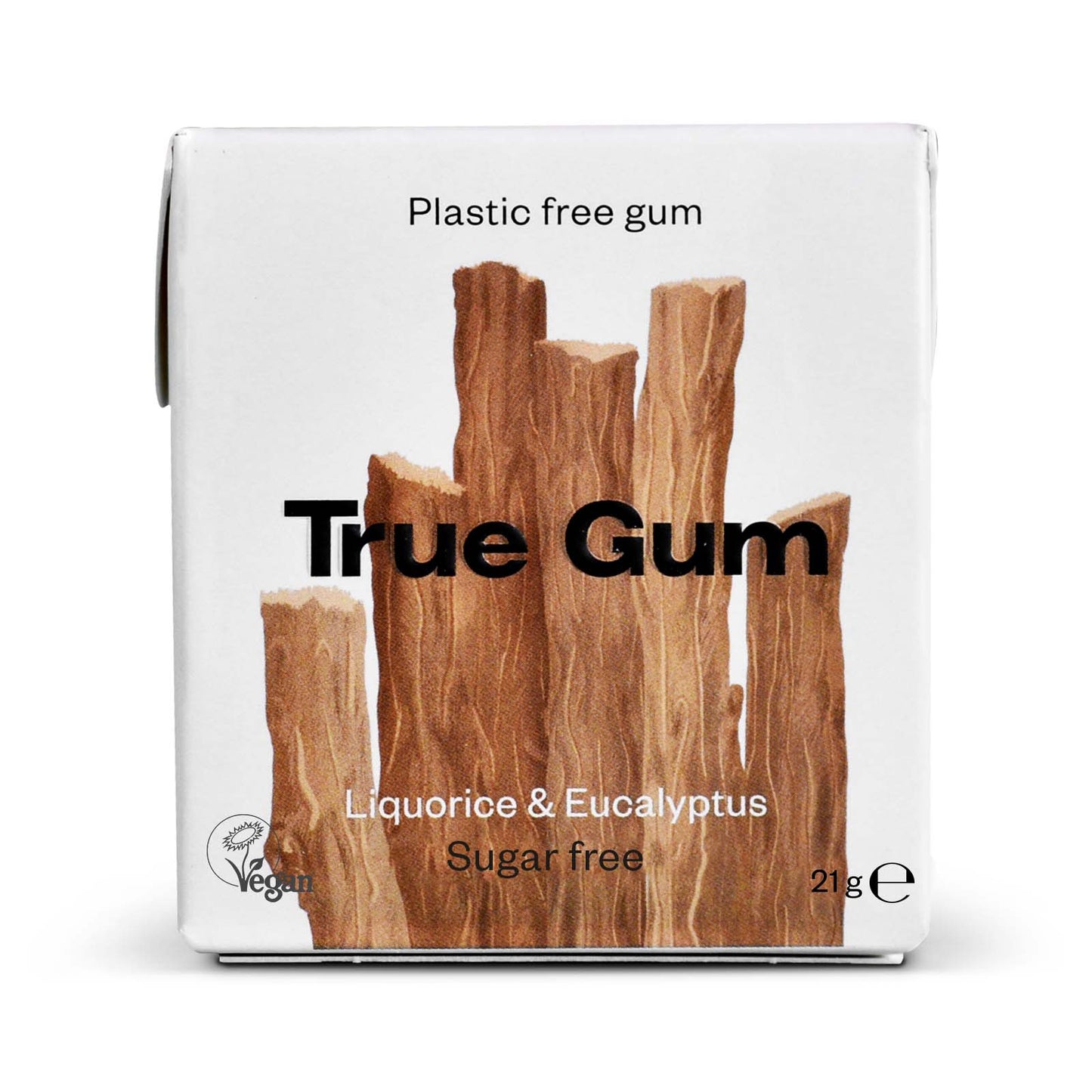 真口香糖木糖醇口香糖甘草与桉树味-无糖|True Gum Ksylitolipurukumi Lakritsi & Eucalyptus - Sokeriton