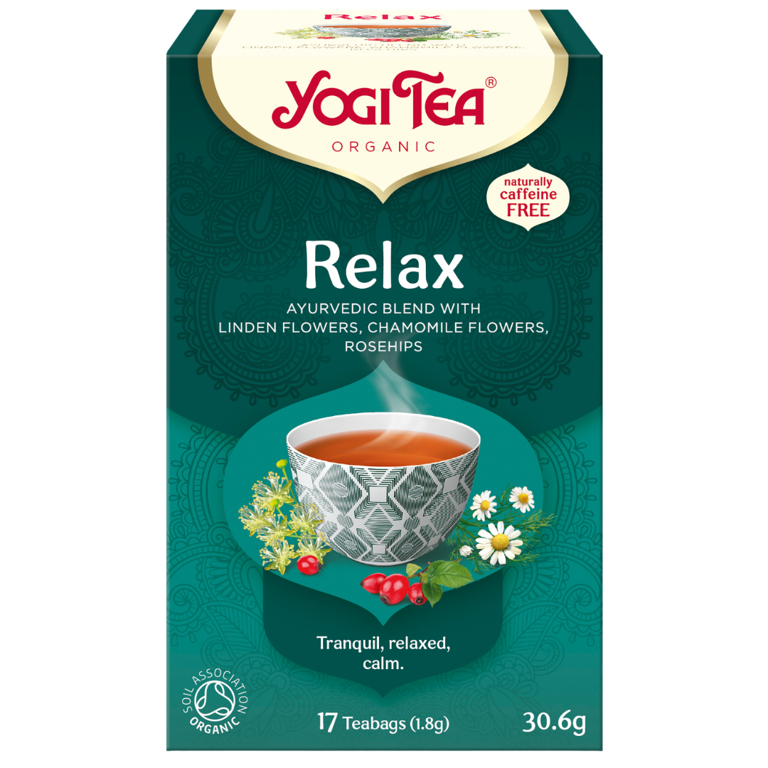 瑜伽茶放松17袋茶包|YogiTea Relax 17 teepussia