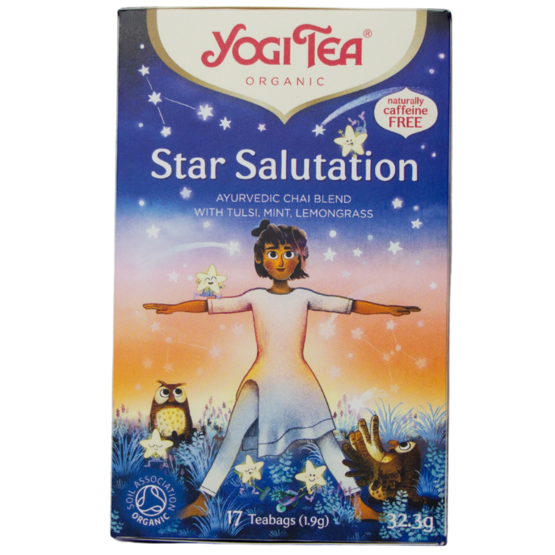 瑜伽茶星礼阿育吠陀草本香料茶17袋|Yogi Tea Star Salutation - Ayurvedinen Yrtti-ja Maustetee 17 teepussia