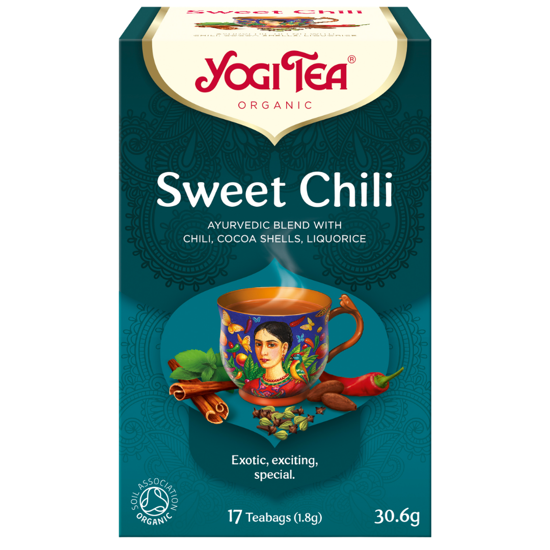 瑜伽茶甜辣茶17袋|Yogi Tea Sweet Chili 17 teepussia