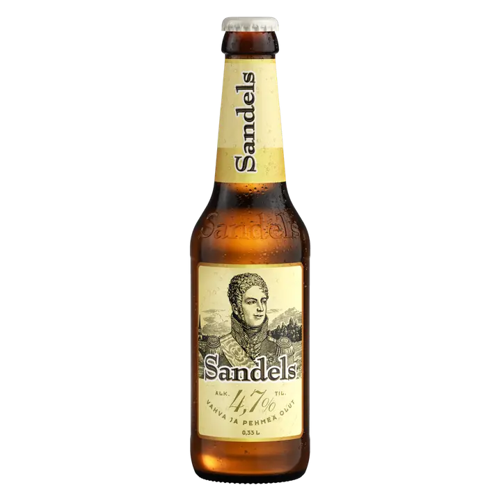 Sandels 4,7 % olut 0,33 l klp｜Sandels 4.7% 饮品 0.33 升 klp
