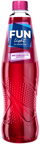 FUN Light metsämarjanmakuinen juomatiiviste 0,5l｜Fun Light 森林浆果风味浓缩饮料 0,5l