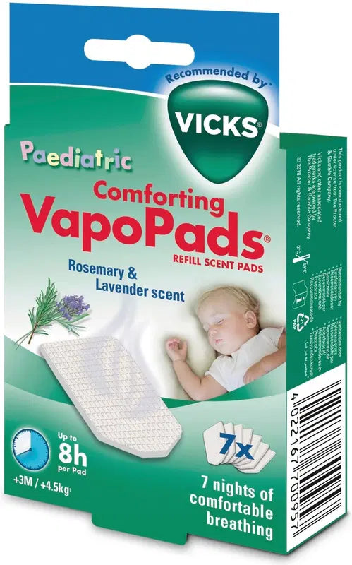 Vicks Vapopads 7片香薰垫，迷迭香与薰衣草