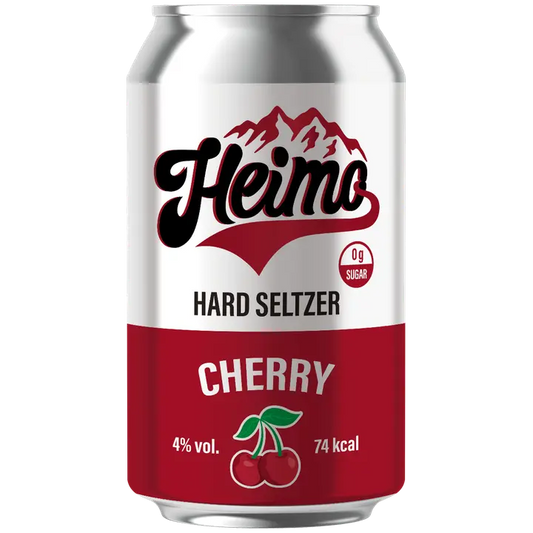 Heimo Hard Seltzer Cherry 4,0% 330ml｜Heimo 樱桃硬苏打水 4.0% 330ml