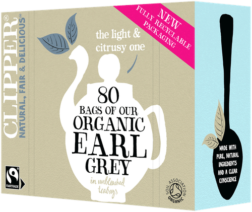 Clipper Luomu Earl grey musta tee 80ps/200g Reilu kauppa｜Clipper 有机伯爵红茶 80ps/200g 公平贸易