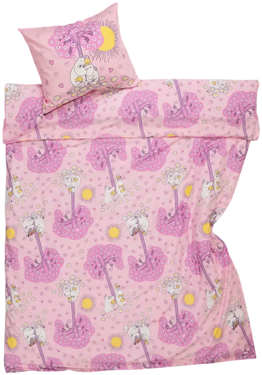 Moomin Arabia 姆明床品套装 150x210 心肝宝贝 GOTS｜Moomin Arabia  Muumi p.lak.set. 150x210  Sydänkäp GOTS