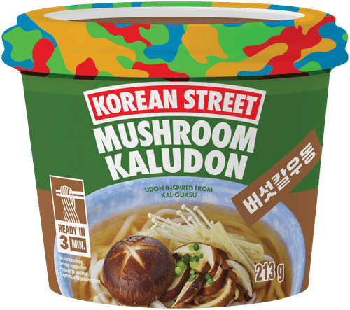 Korean Street Kaludon Mushroom nuudelit sieni 213 g