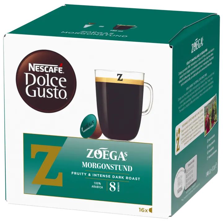 Nescafé Dolce Gusto Zoégas Morgonstund 16 kaps/ 132,8g｜Nescafé Dolce Gusto Zoégas Morgonstund 16 粒/ 132,8g